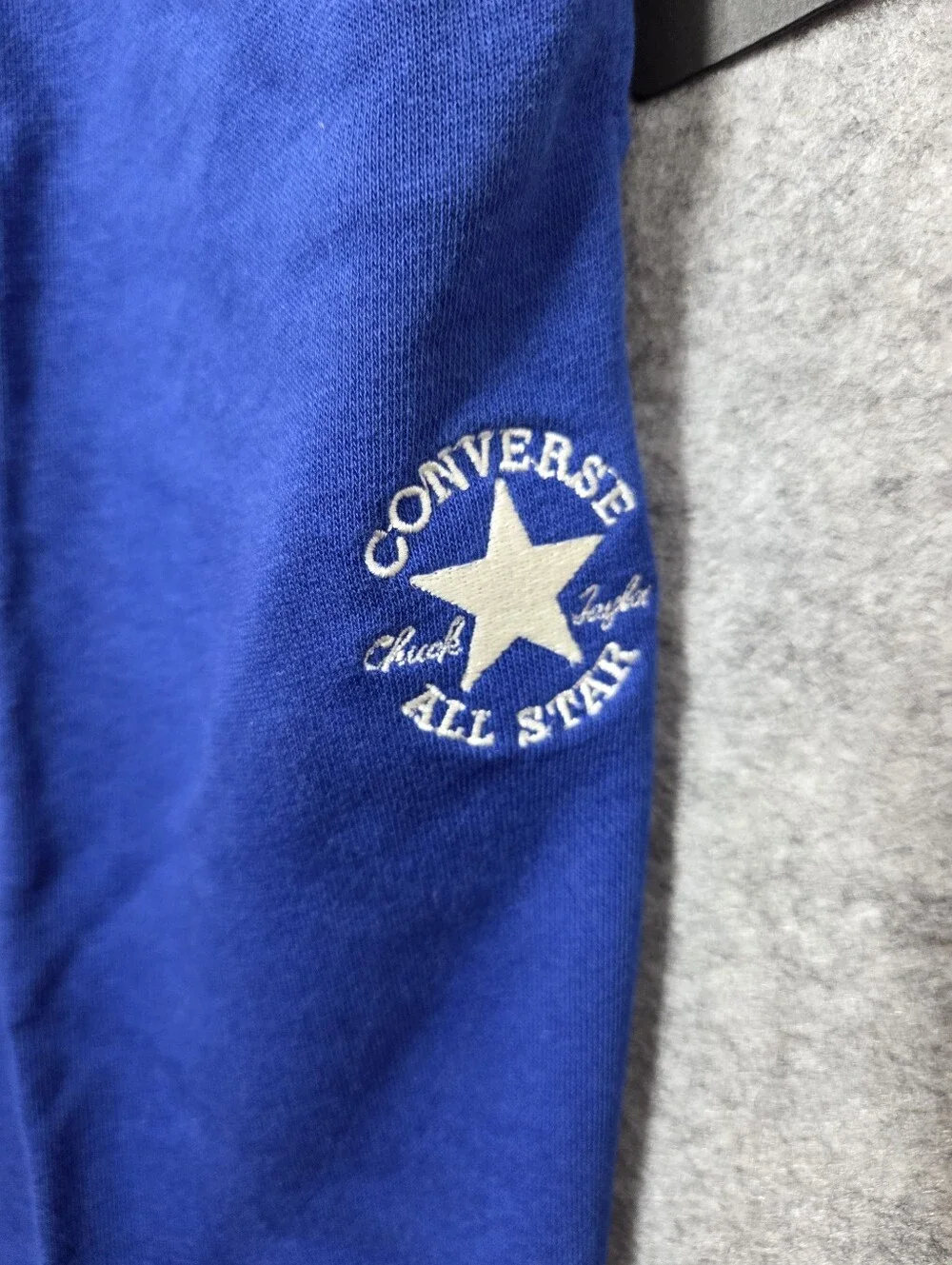 Converse Royal Blue Kids' Fleece Joggers Large Nwt